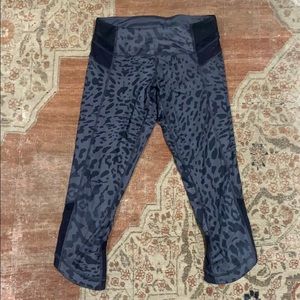 Lululemon Athletica Leopard Print Leggings